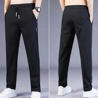 🔥Buy1 Get 1 Free💥🤩 PREMIUM MEN'S HIGH STRETCH SKINNY LYCRA PANTS(Black &amp; Grey) 🔥