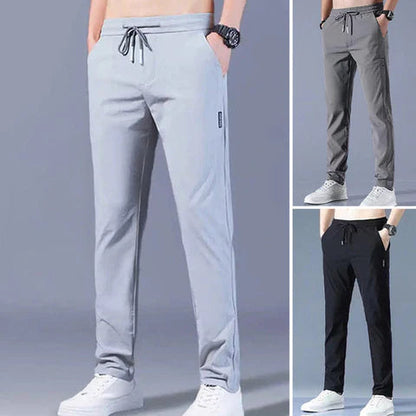 🔥Buy1 Get 1 Free💥🤩 PREMIUM MEN'S HIGH STRETCH SKINNY LYCRA PANTS(Black &amp; Grey) 🔥