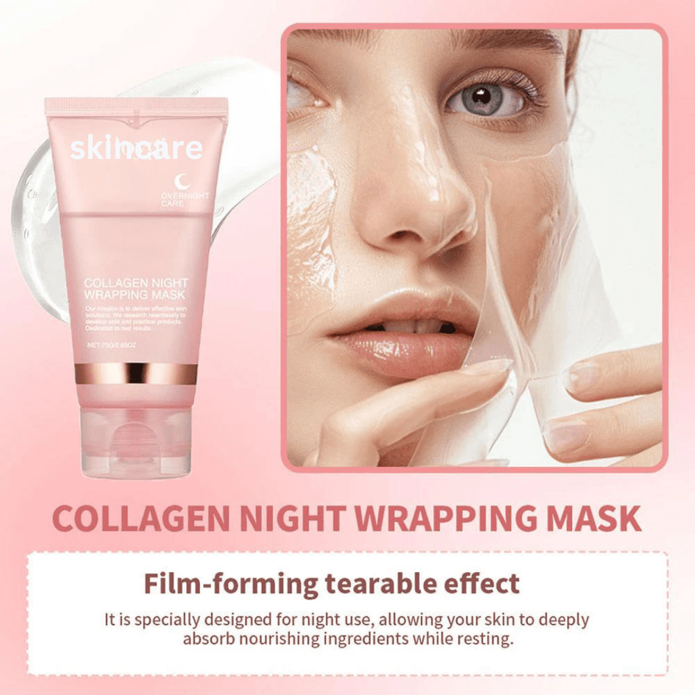 Collagen Night Wrapping Peel Off Mask (Buy 1 Get 1 Free)