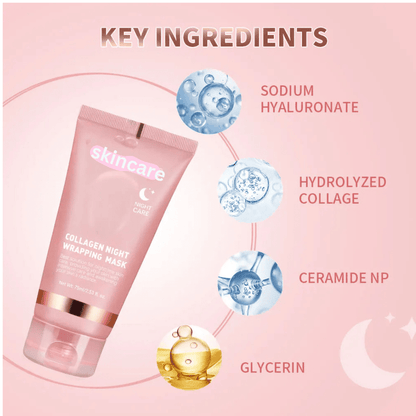 Collagen Night Wrapping Peel Off Mask (Buy 1 Get 1 Free)