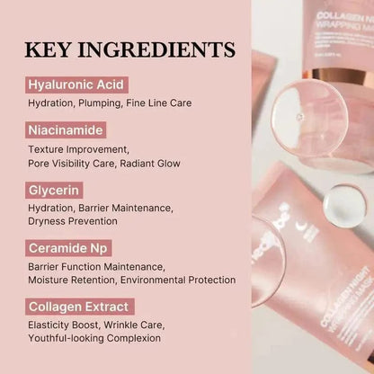 Collagen Night Wrapping Peel Off Mask (Buy 1 Get 1 Free)