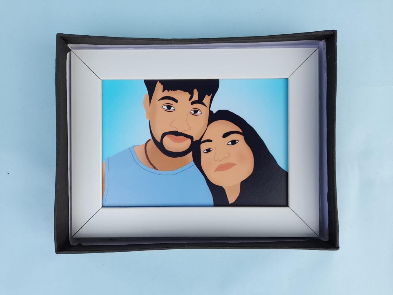 Customised Photo Illustration Frame